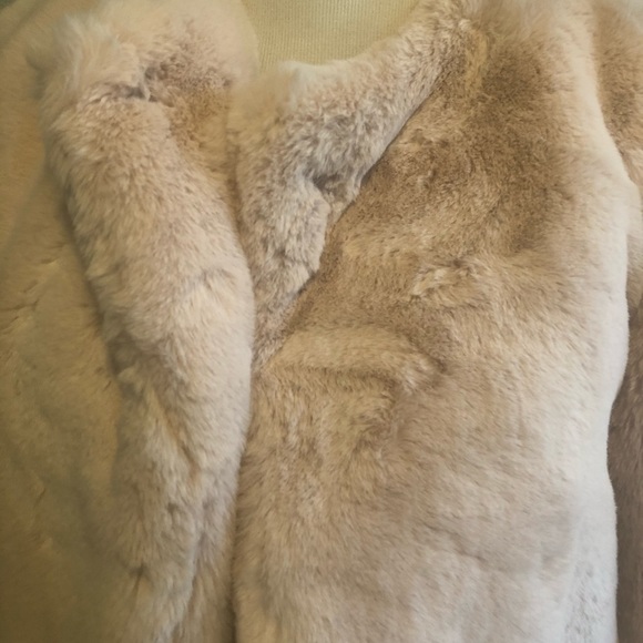 APPARIS-NWT Light Pink Oversized Fluffy Coat - Picture 8 of 15